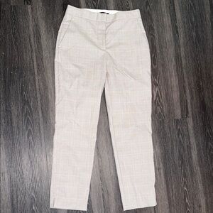 Zara Gray and Pink Checkered Pants